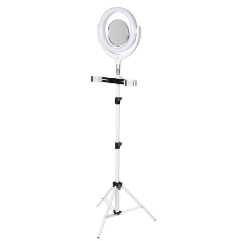 LED Ring Light with Tripod Stand Phone White