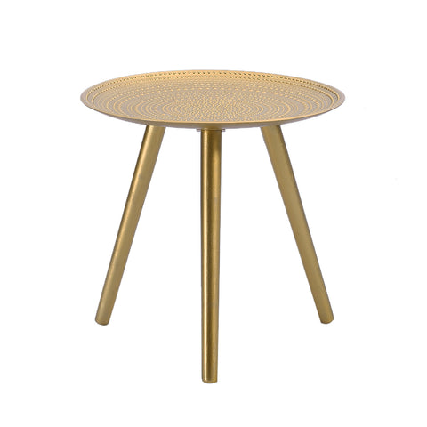 Side Table Coffee Bedside End Golden