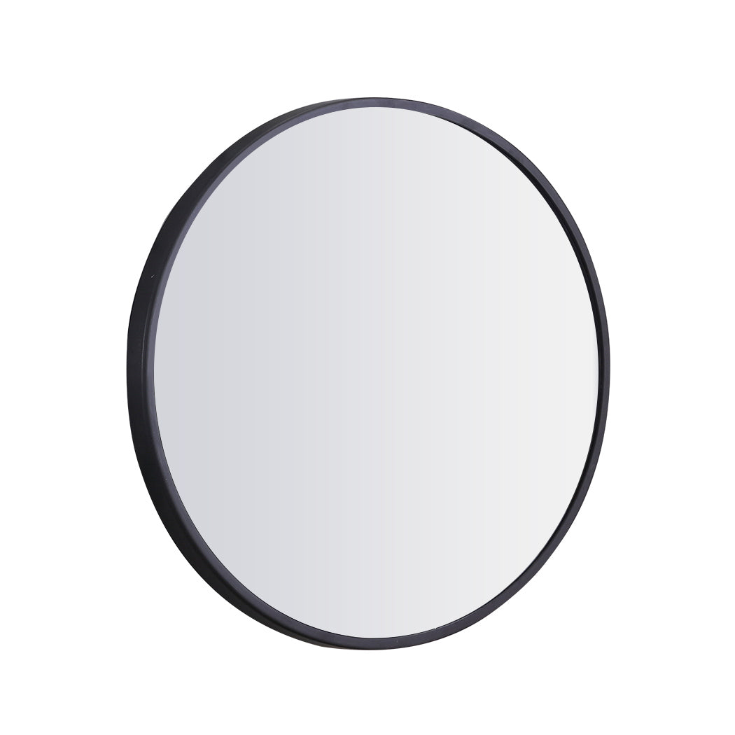 Wall Mirror Round Shaped Bathroom Makeup Large