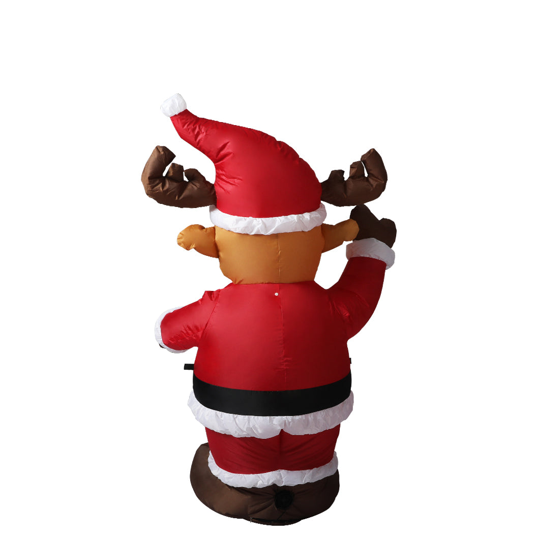 Inflatable Christmas Decor Santa