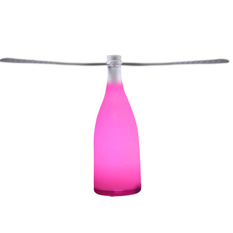 LED Repellent Fly Fan Entertaining Pink