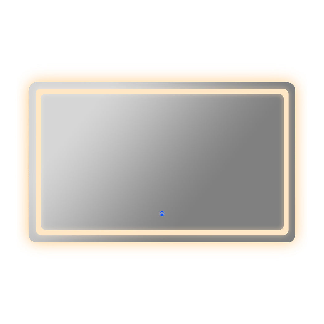 LED Wall Mirror Anti-fog Bathroom 100x70cm 70x100