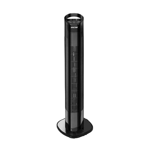 50W Tower Fan Bladeless Fan Black