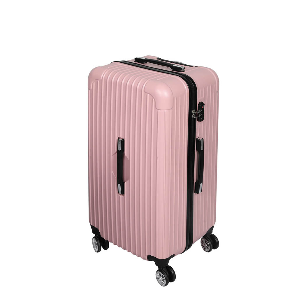 30" Trunk Luggage Travel Pink