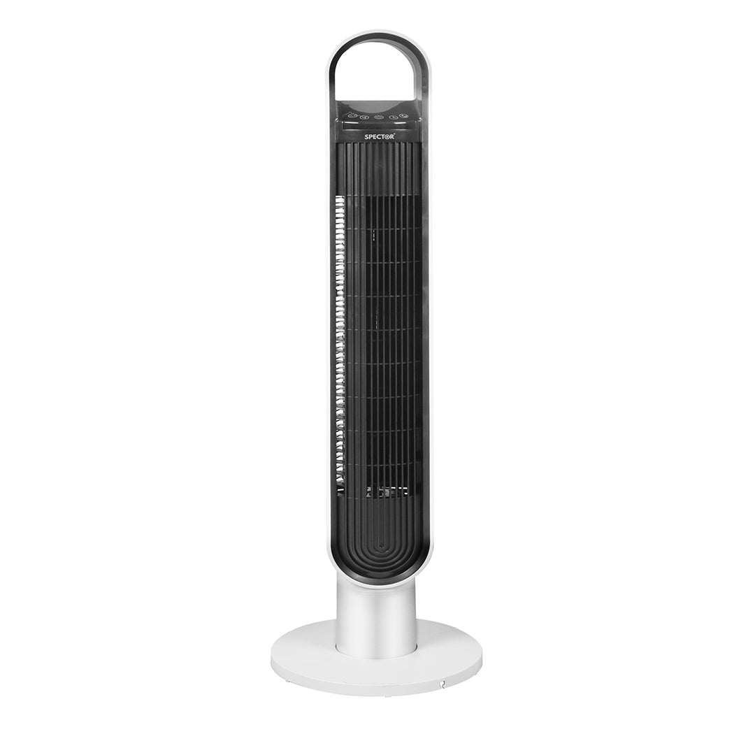 Tower Fan Portable Oscillating White