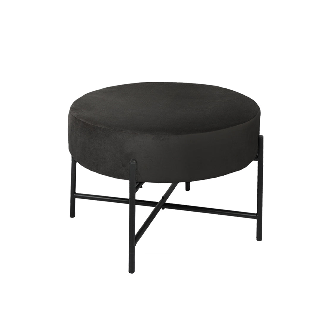 Round Dressing Vanity with Footstool: A Stylish Addition to Your Space