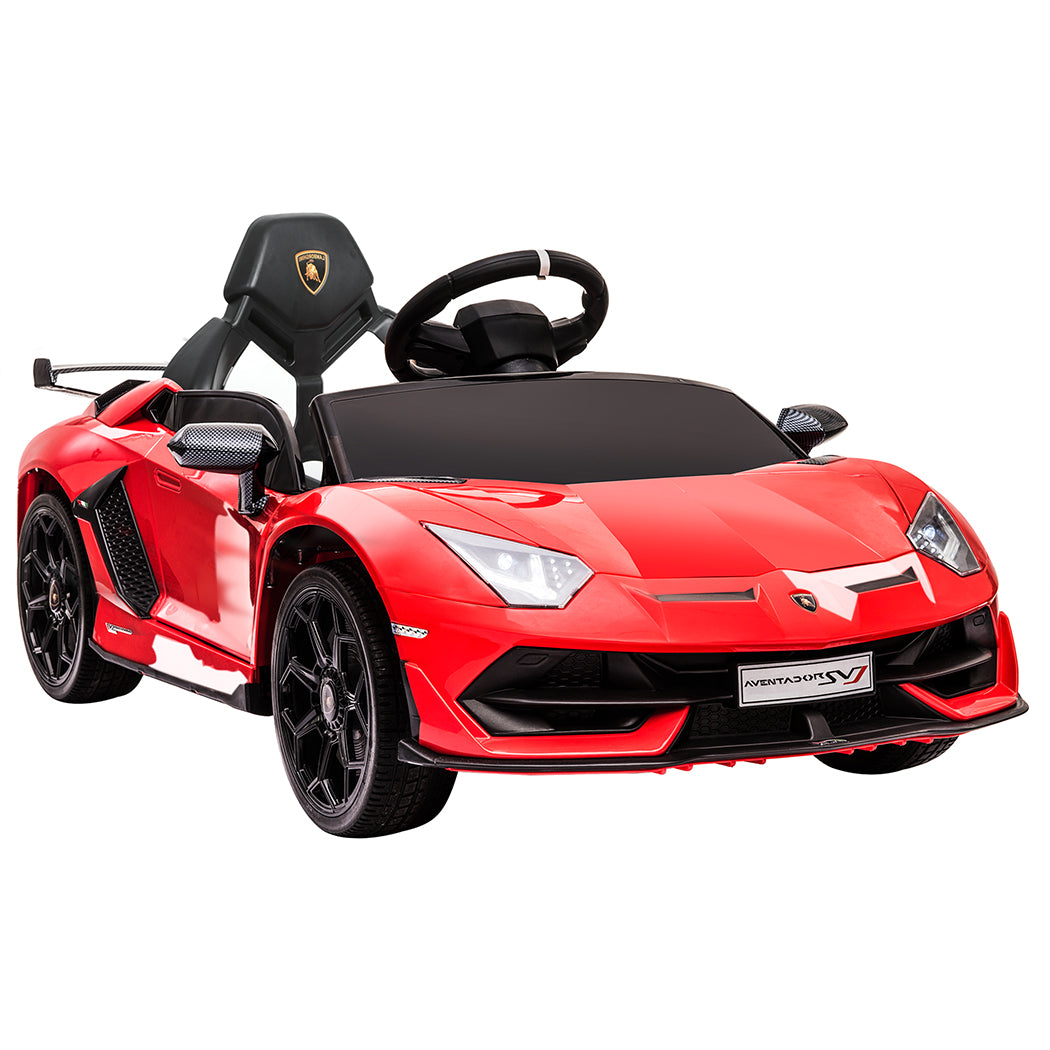 Kids Ride On Car Lamborghini SVJ Licensed Red