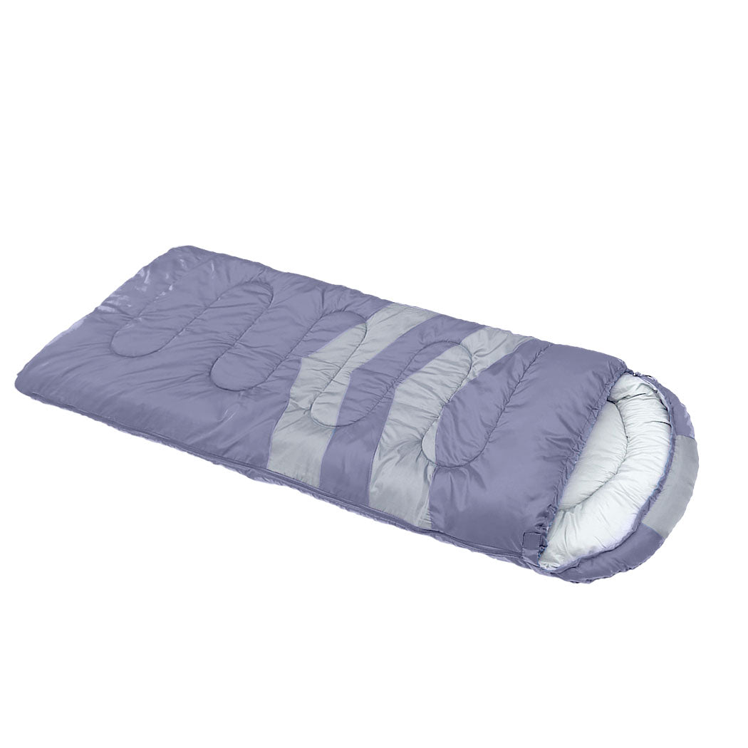 Single Sleeping Bag Bags Outdoor Grey