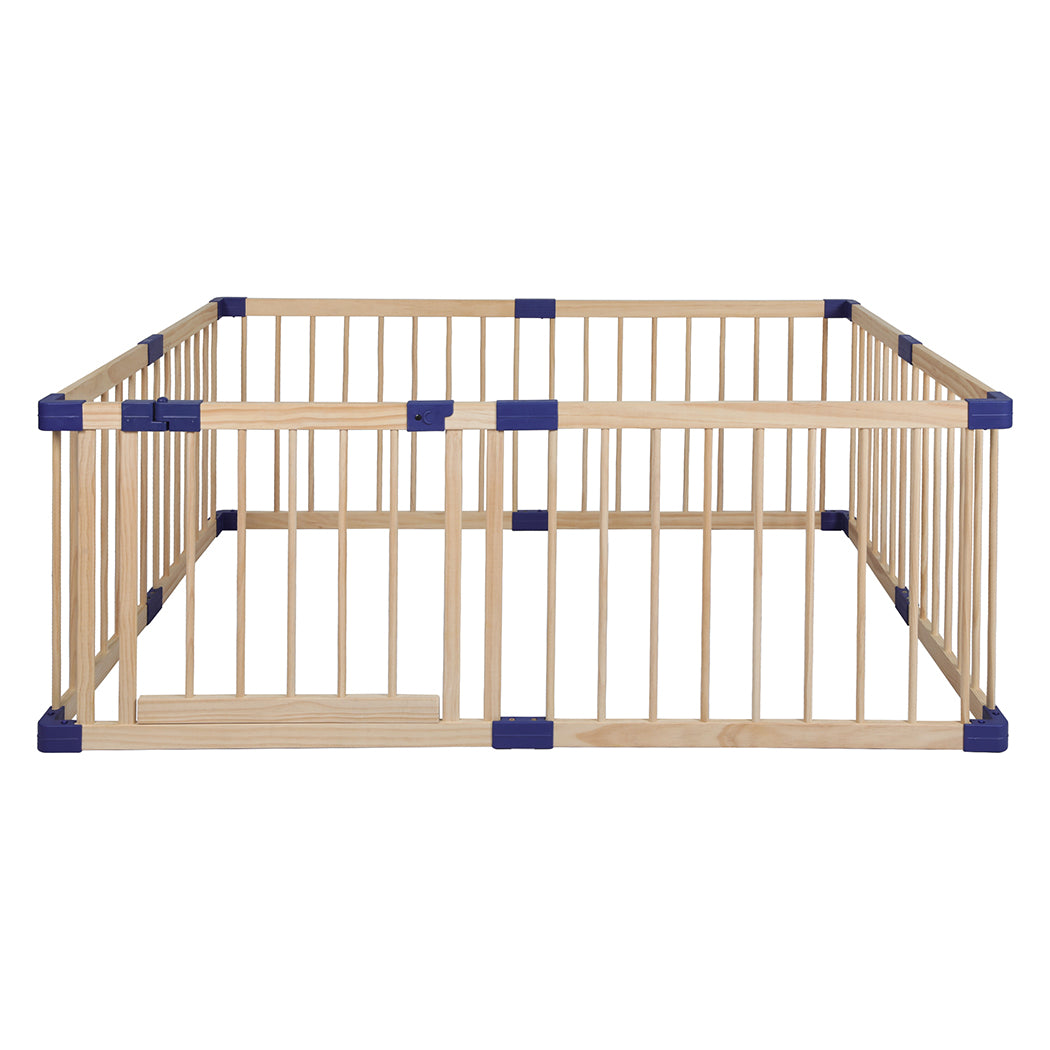 Kids Playpen Wooden Baby Safety Medium