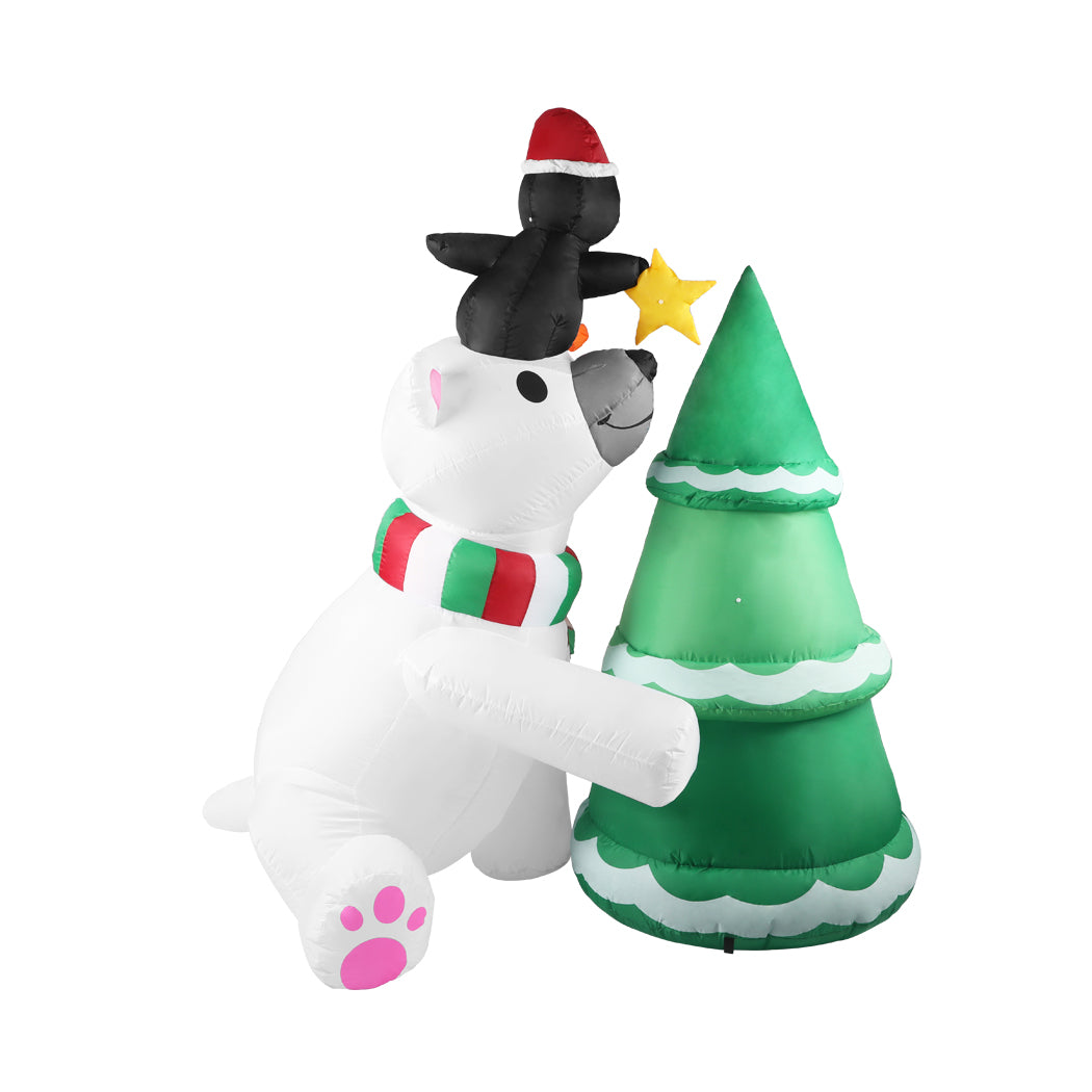 Inflatable Christmas Decor Polar