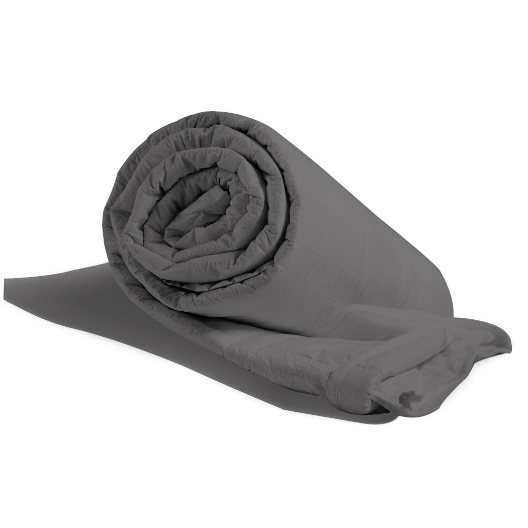 Weighted Blanket Cotton Heavy Grey Single