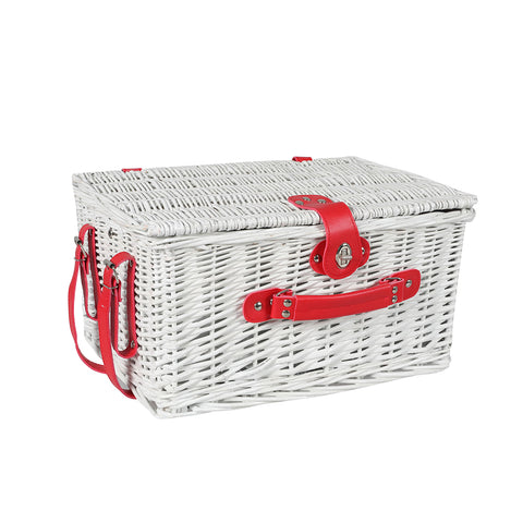 Picnic Basket Set Baskets 4 Person Wicker