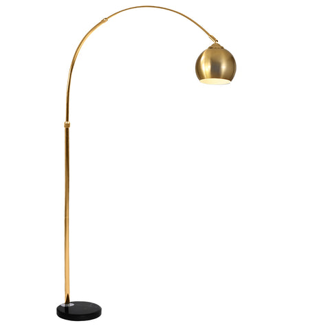 Modern LED Floor Lamp Stand Reading Gold