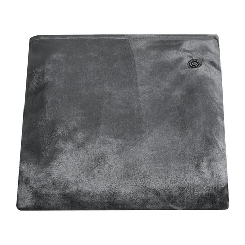 Electric Throw Blanket Heated Grey