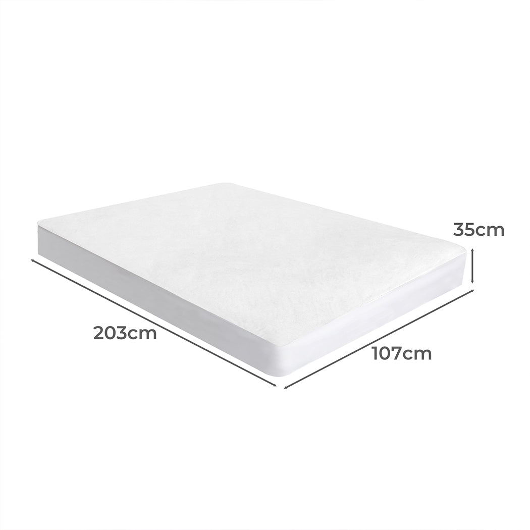 Mattress Protector Topper Pillowtop King Single