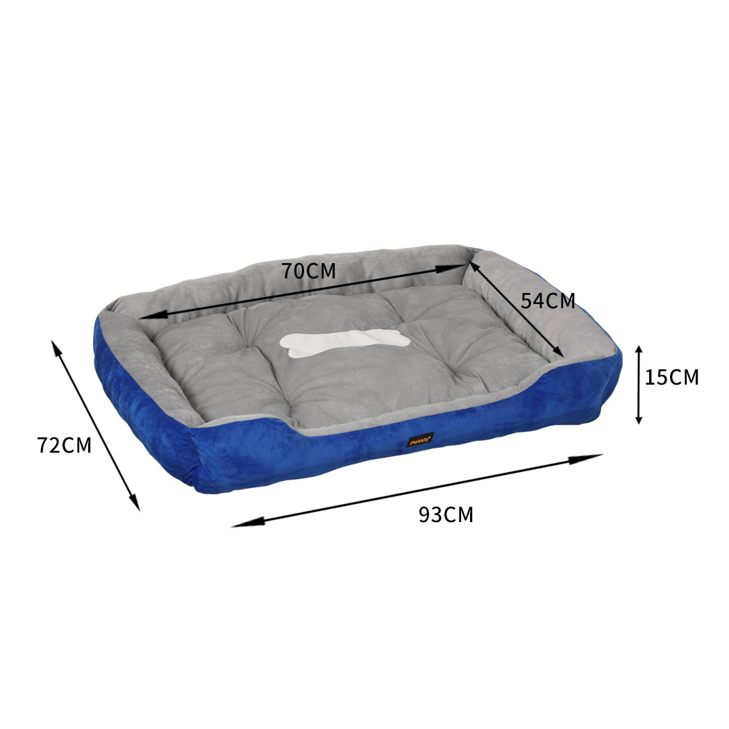 Pet Bed Dog Beds Bedding Mattress XL Navy X-Large