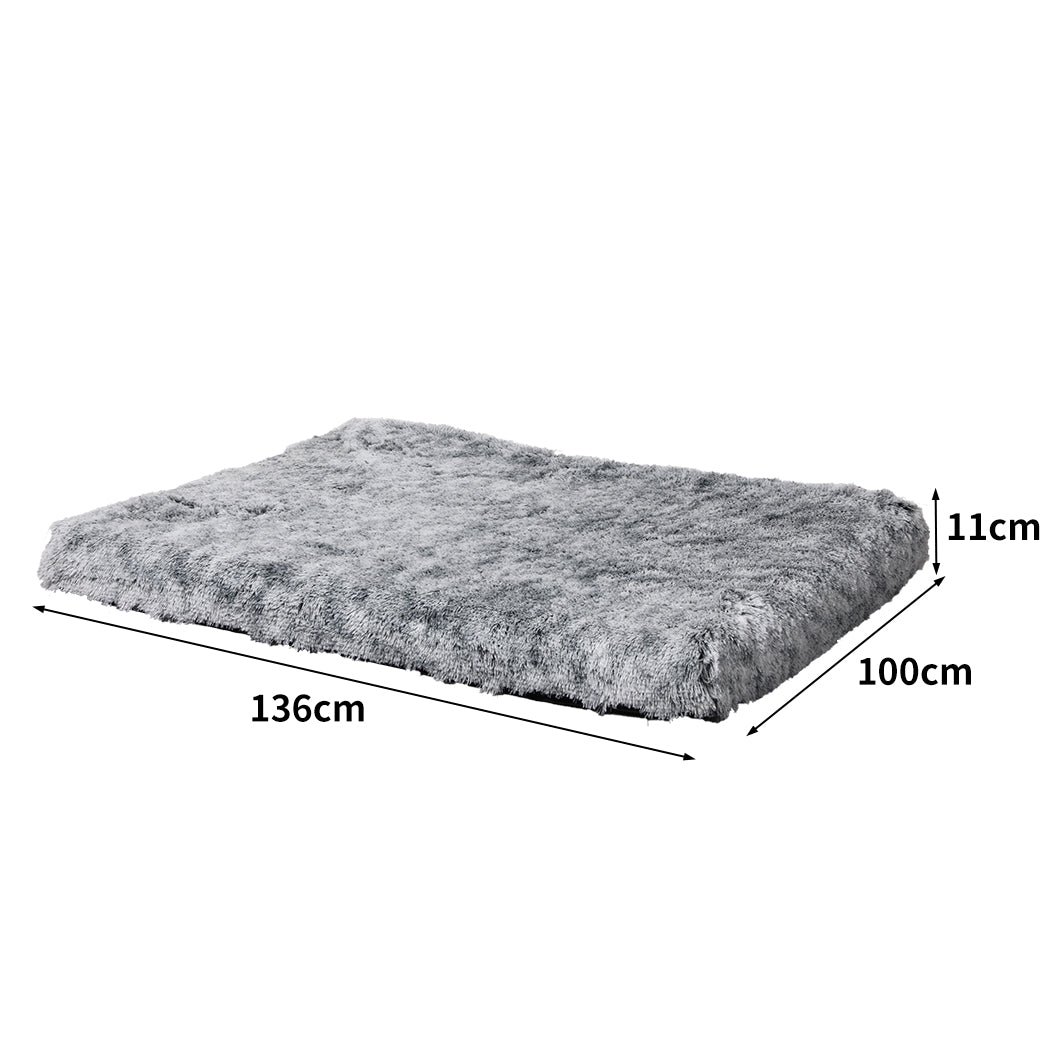 Dog Mat Pet Calming Bed Memory XL Charcoal X-Large