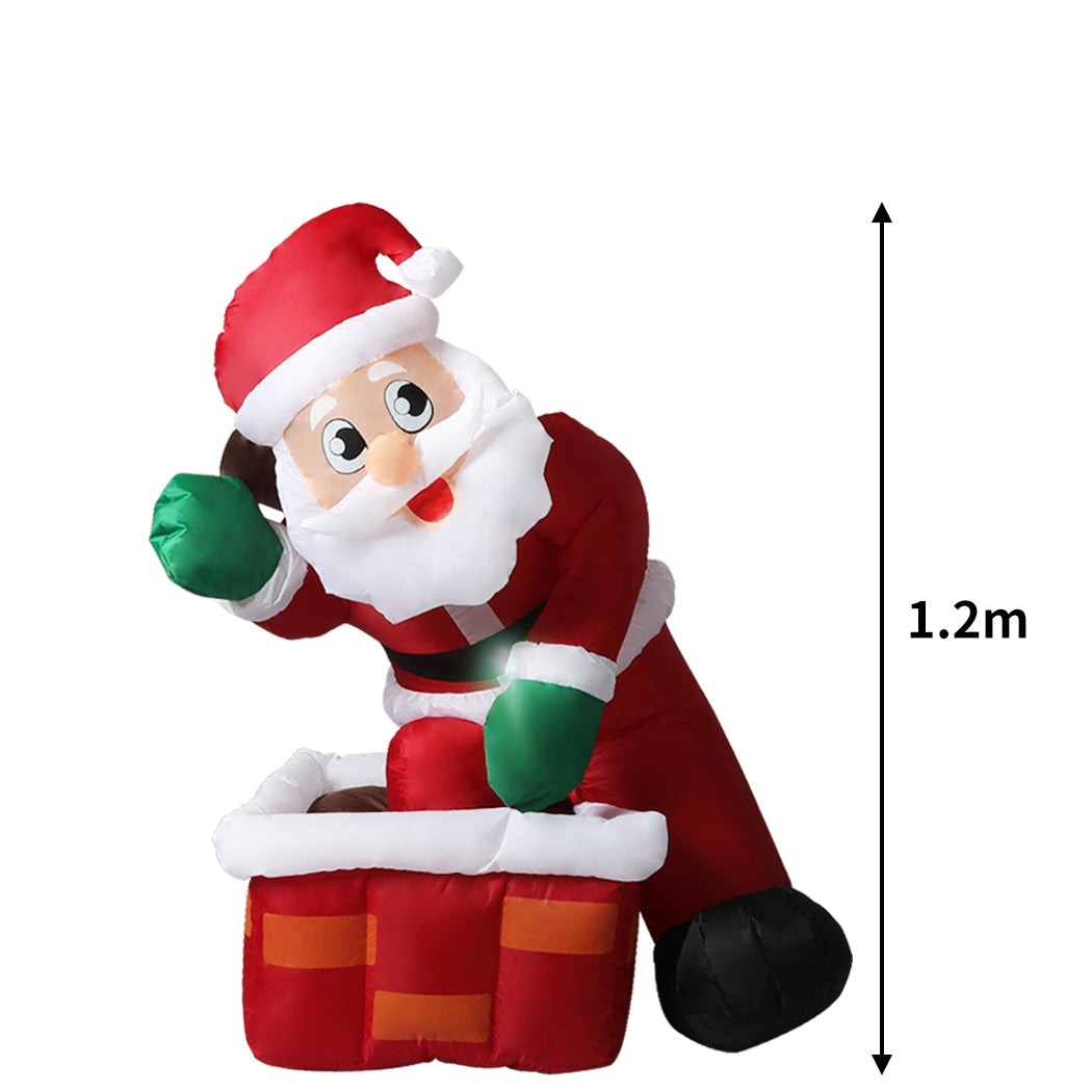 Inflatable Christmas- Decor Santa