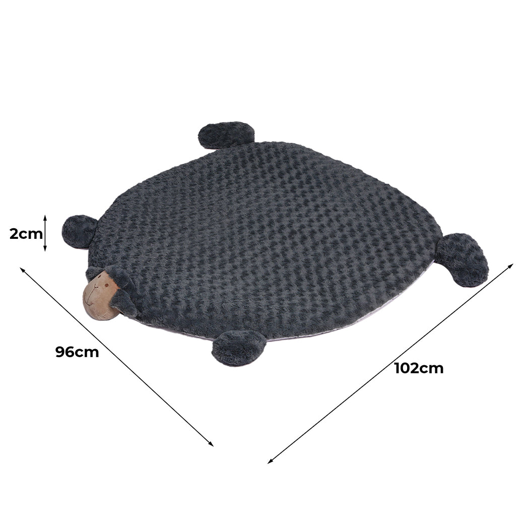 Pet Bed Cat Calming Beds Dog Squeaky L Charcoal Large