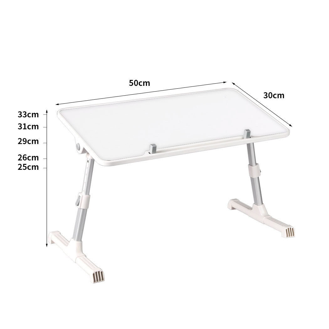 Laptop Desk Computer Stand Table White