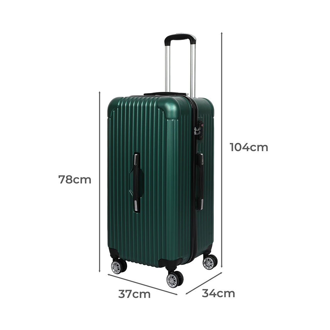 30" Trunk Luggage Travel Green