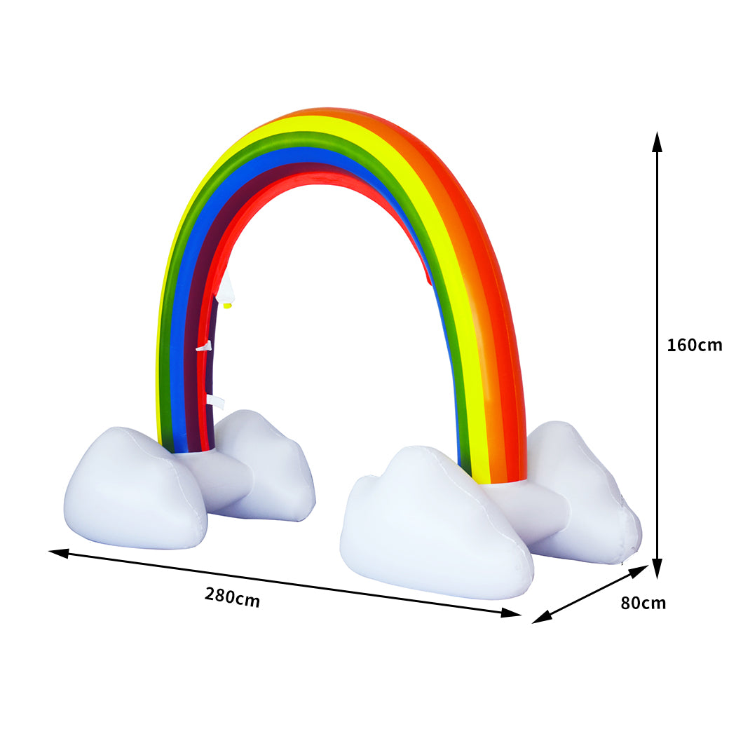 Inflatable Sprinkler Arch Rainbow Water