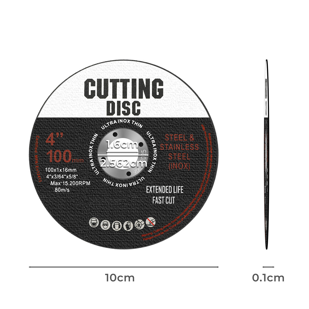 Cutting Discs 100mm 4" Thin-Stylish