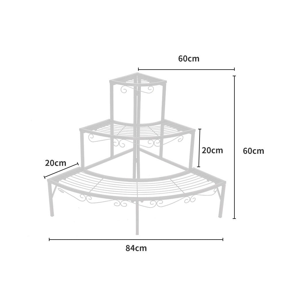 Durable Metal Plant Stand