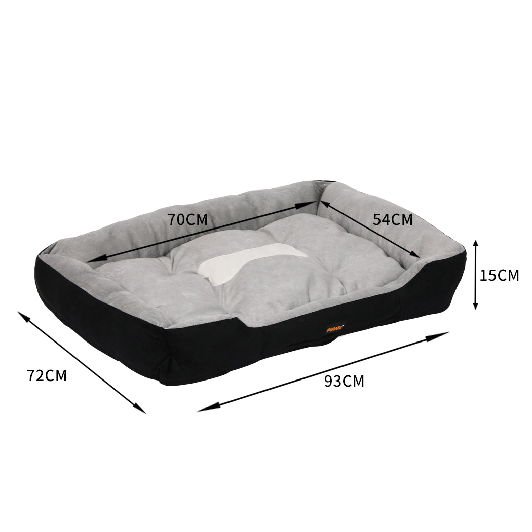 Pet Bed Dog Beds Bedding Mattress XL Black X-Large