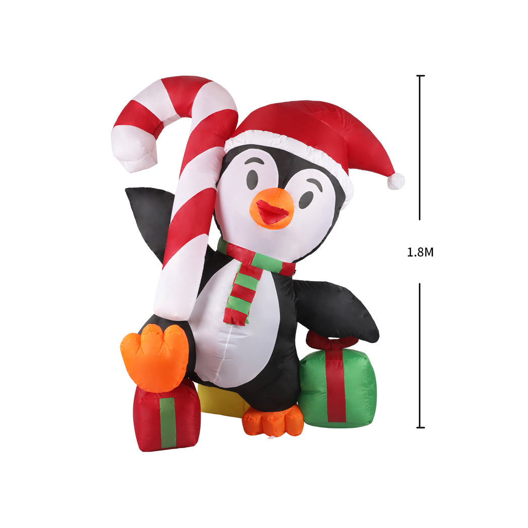 Inflatable Christmas Decor Happy