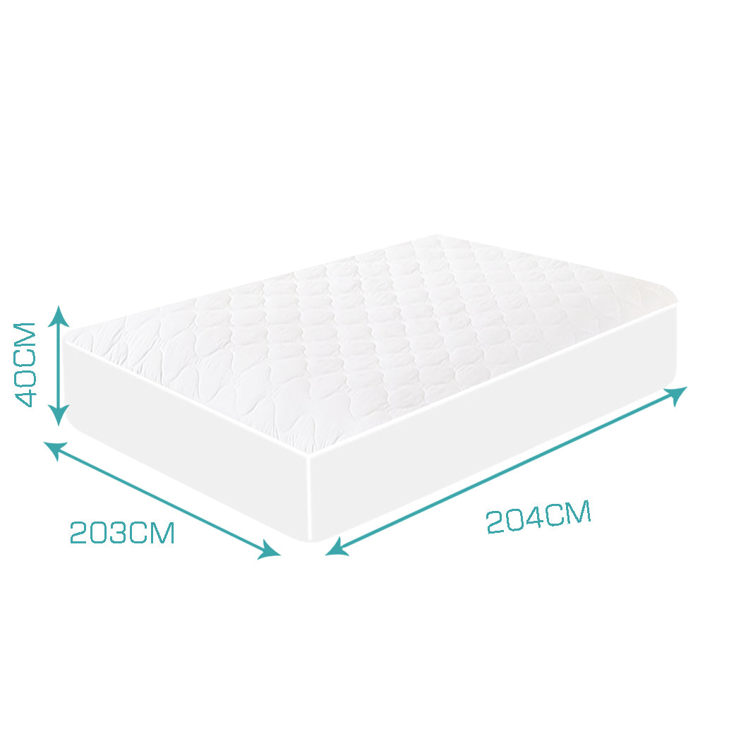 Fitted Waterproof Bed Mattress Super King