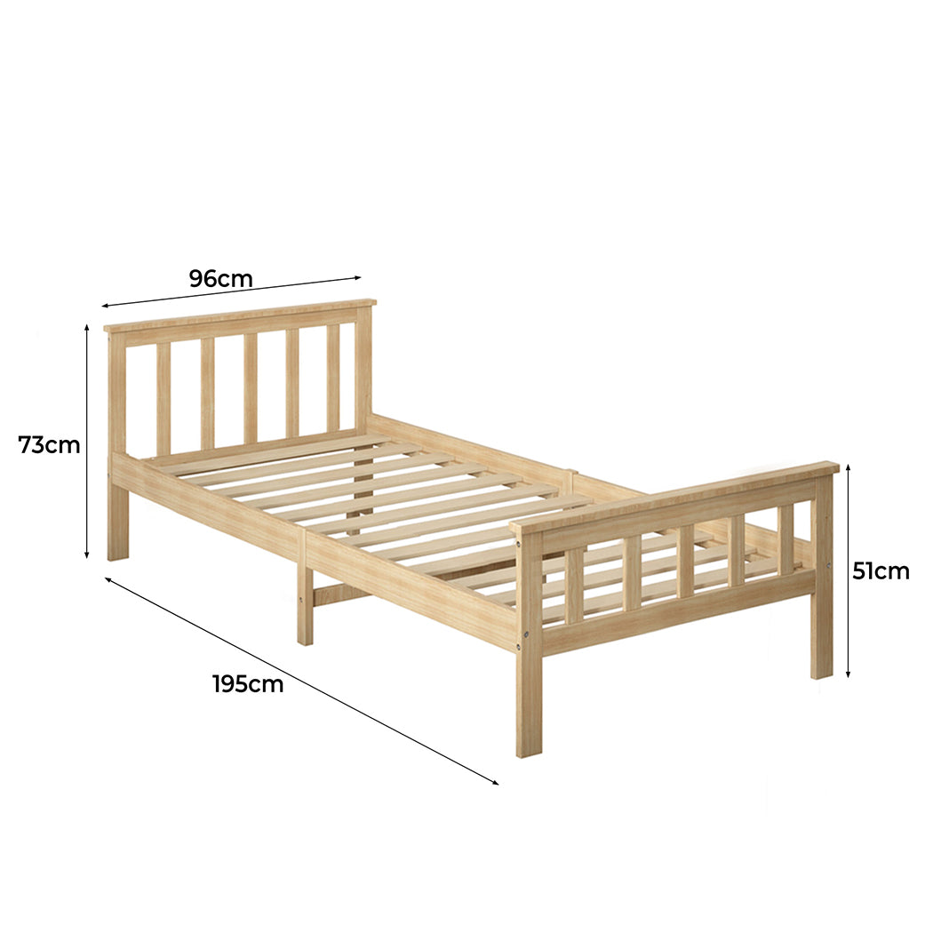 Wooden Bed Frame Single Size