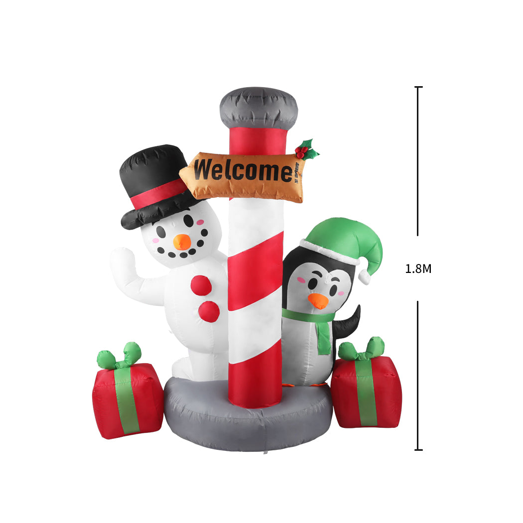 Inflatable Christmas Decor Pole