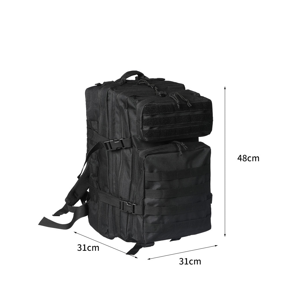 45L Waterproof Backpack Military