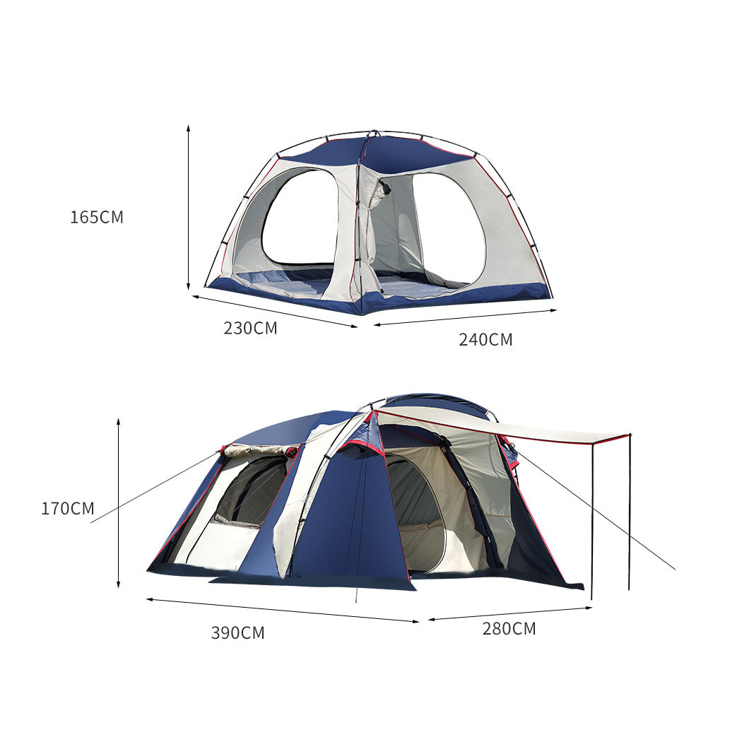 Large Family Camping Tent Tents Portable