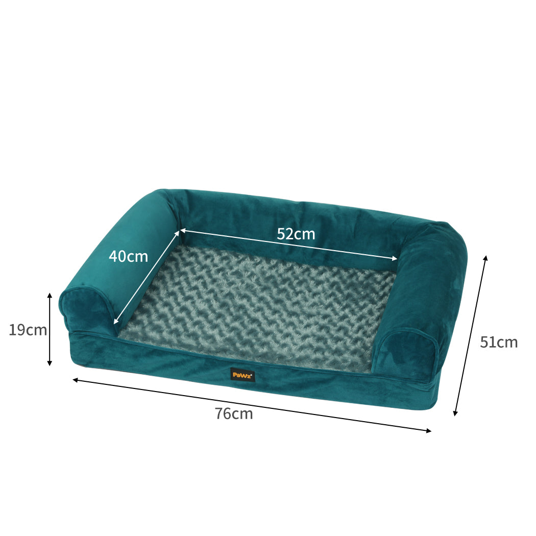 Pet Bed Sofa Dog Beds Bedding Soft M Blue Medium