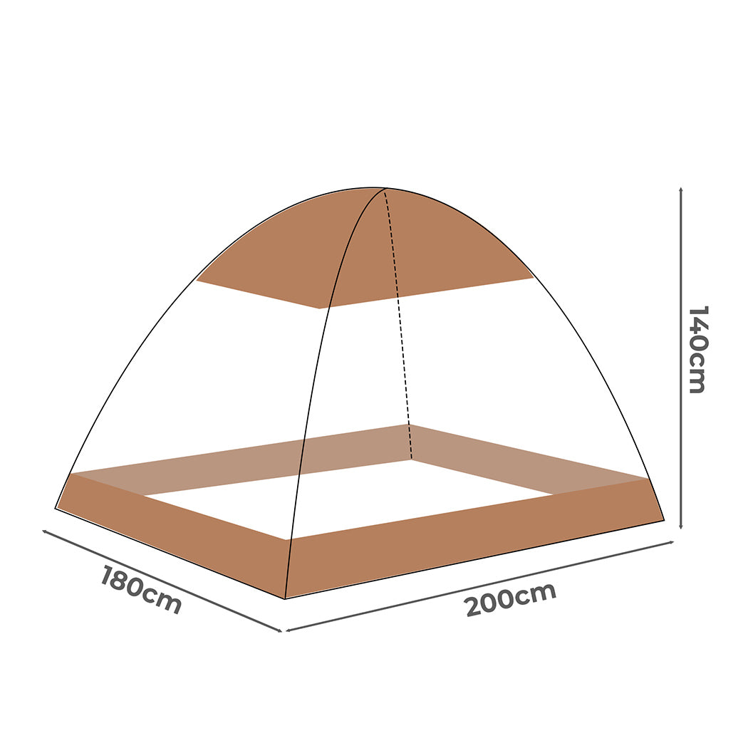 Mosquito Bed Nets Foldable Canopy King