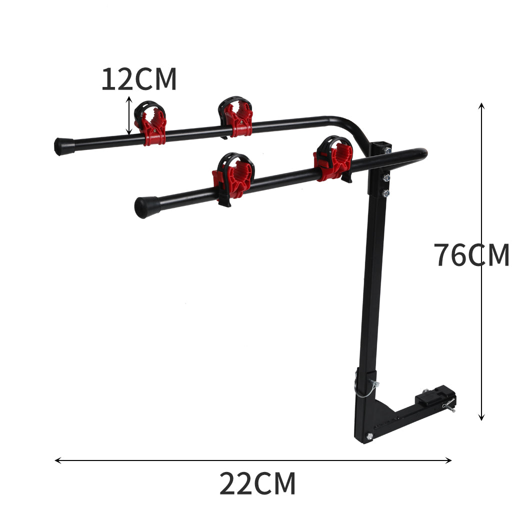 MONVELO Bike Rack Carrier 2 Rear Mount