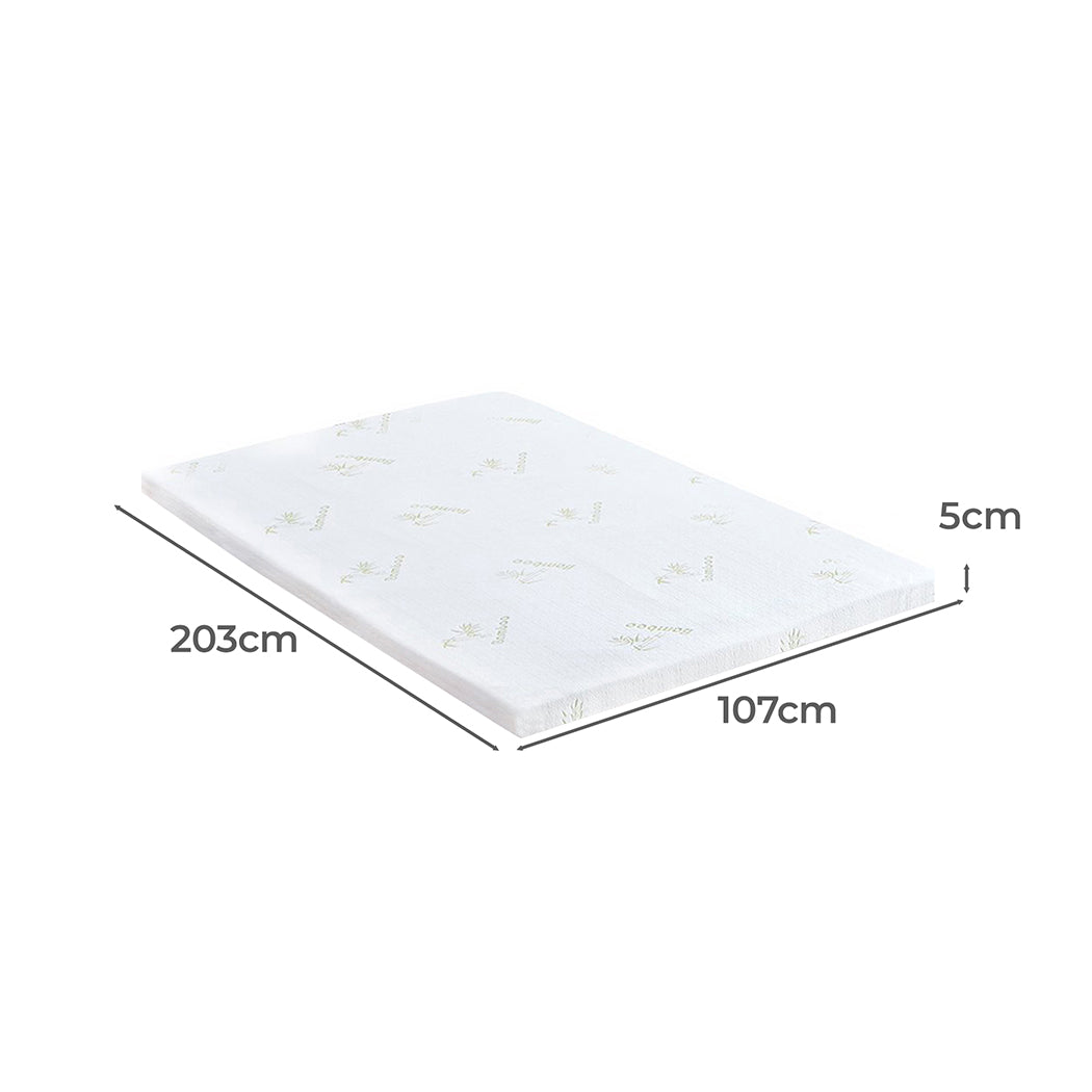 5cm Thickness Cool Gel Memory King Single