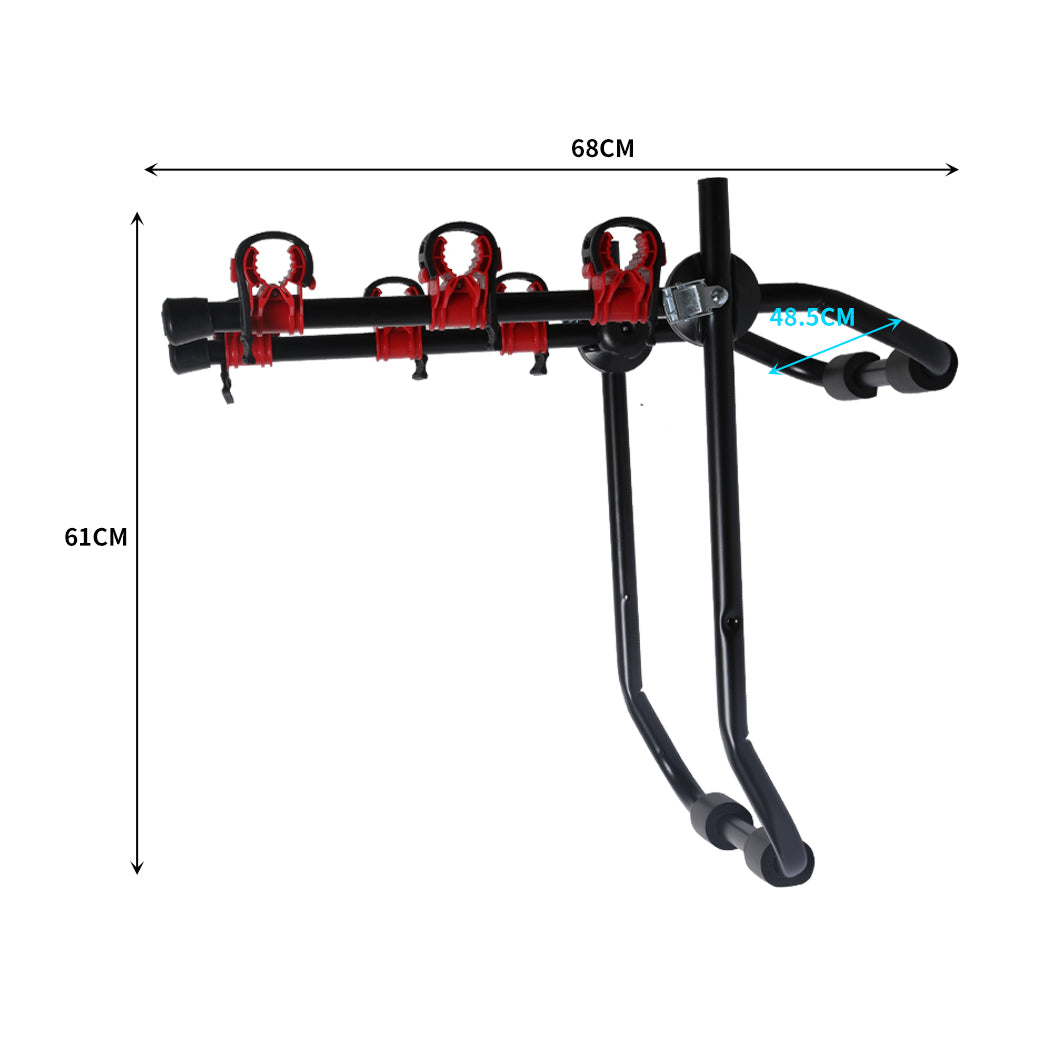 Monvelo Car Bike Rack 3 Bicycle Carrier