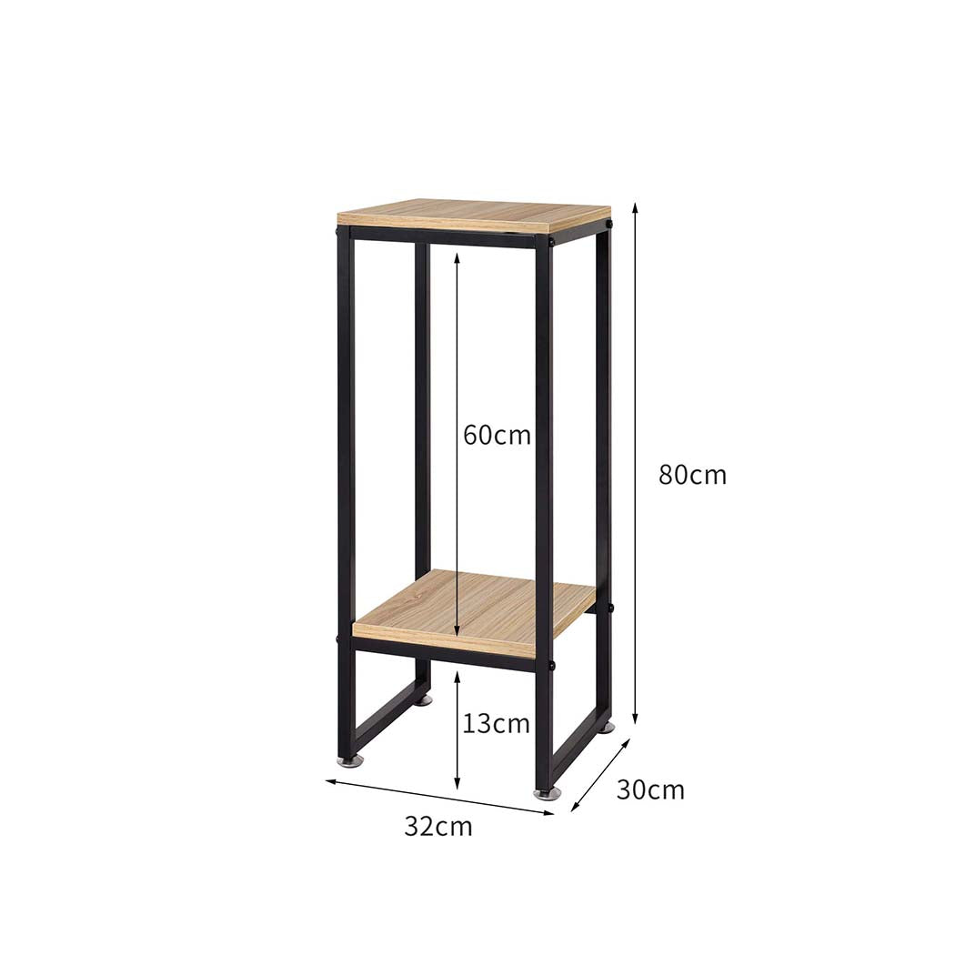 Plant Stand Garden Home Decor Natural Medium