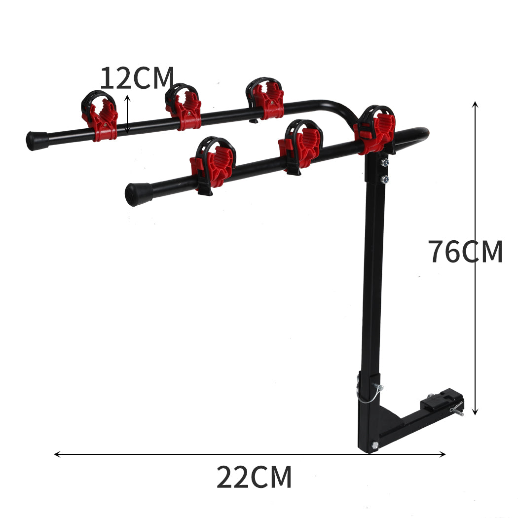 MONVELO Car Bike Rack Carrier 3 Bicycle