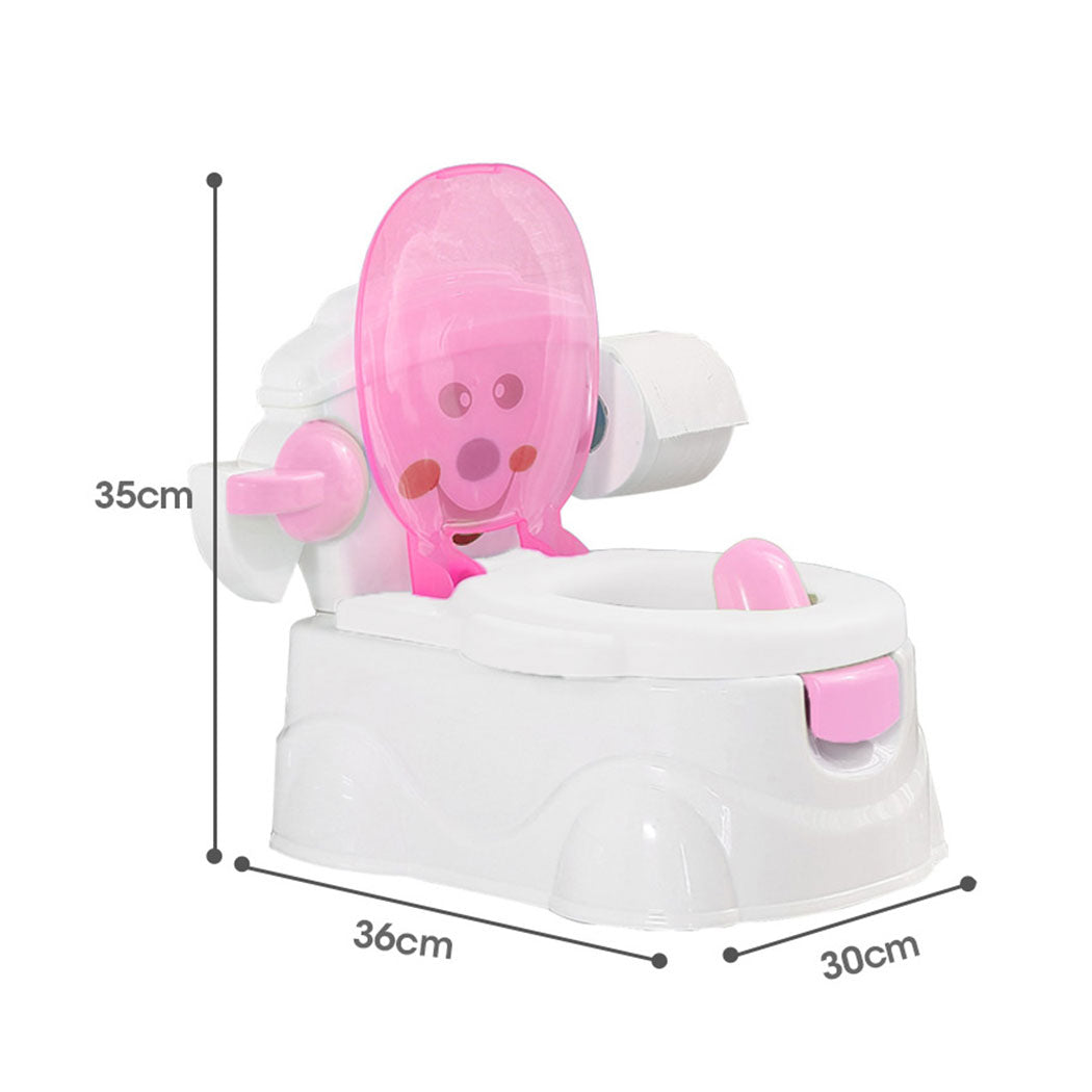 Kids Potty Seat Trainer Safety Pink