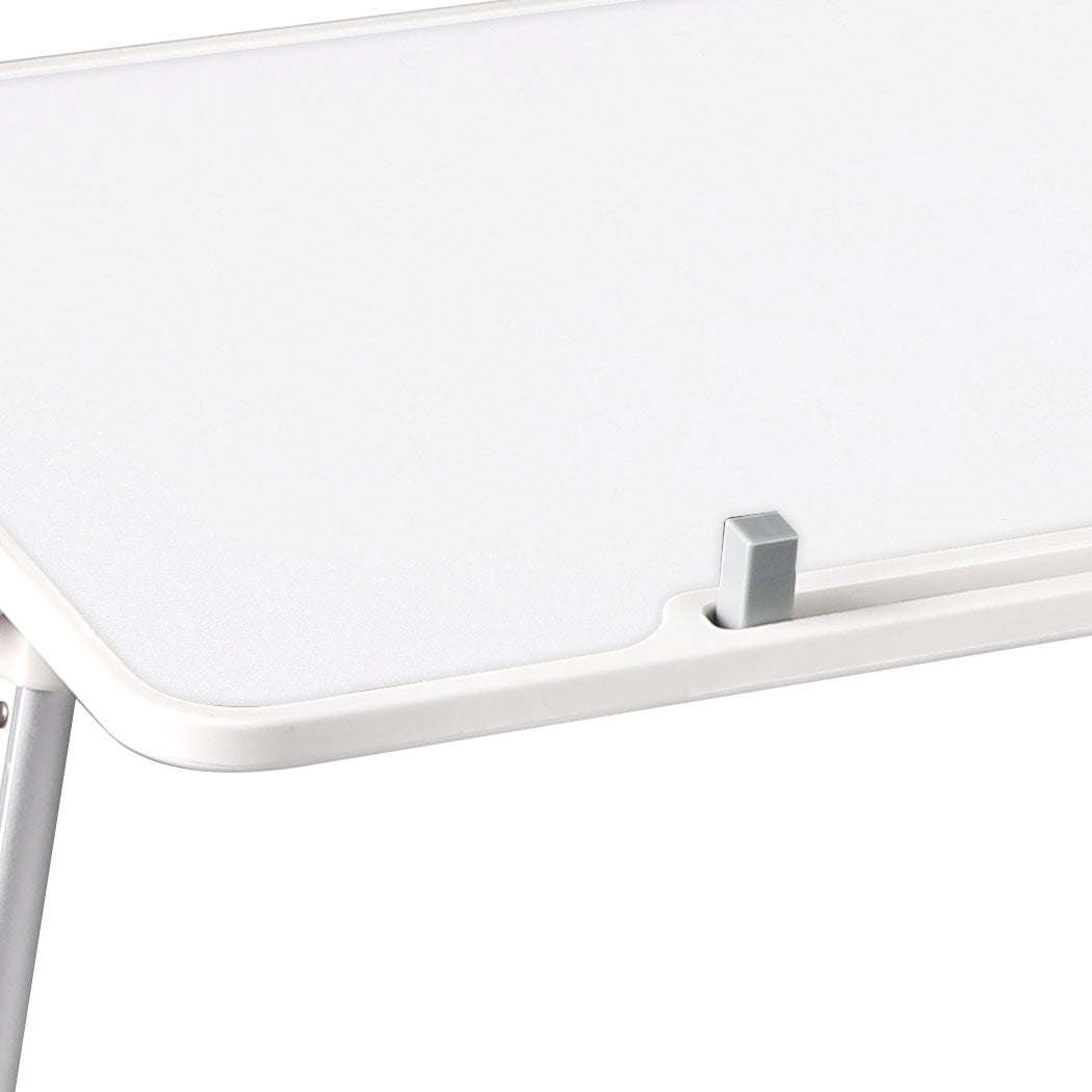 Laptop Desk Computer Stand Table White