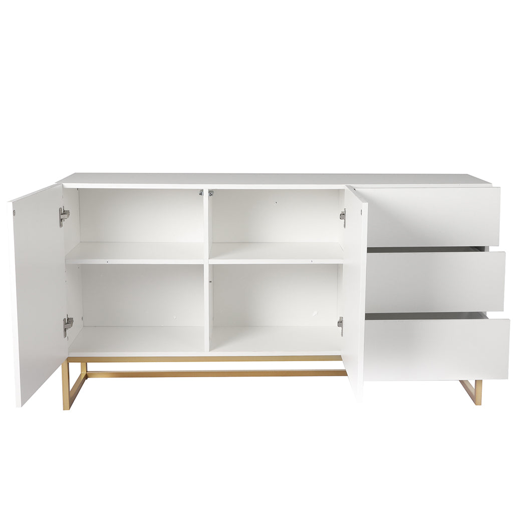 Buffet Sideboard Storage Cabinet White