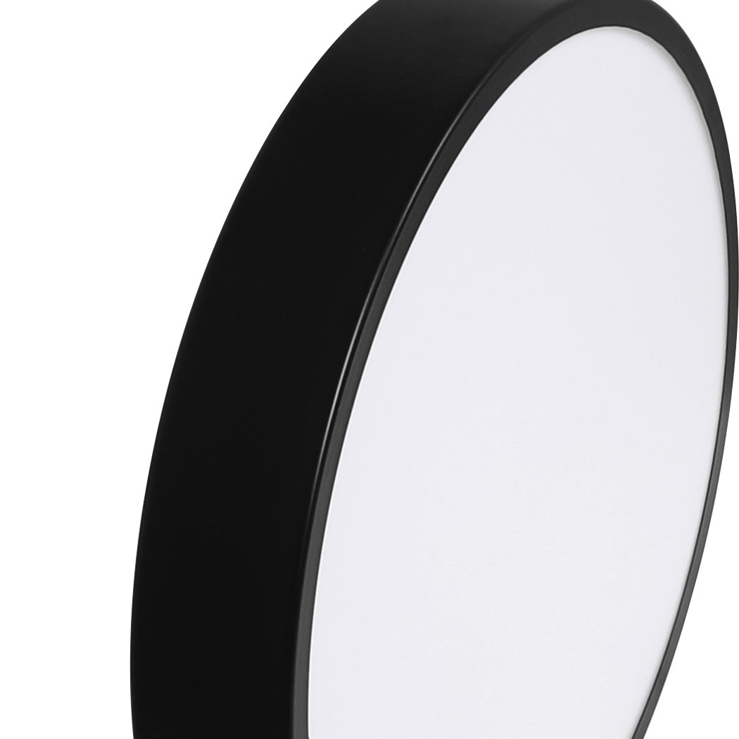 3-Colour Ultra-Thin 5CM LED Ceiling 108W Black