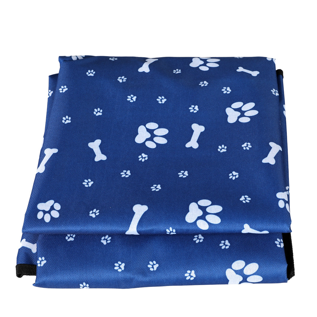 Pet Boot Car Seat Cover Hammock Blue