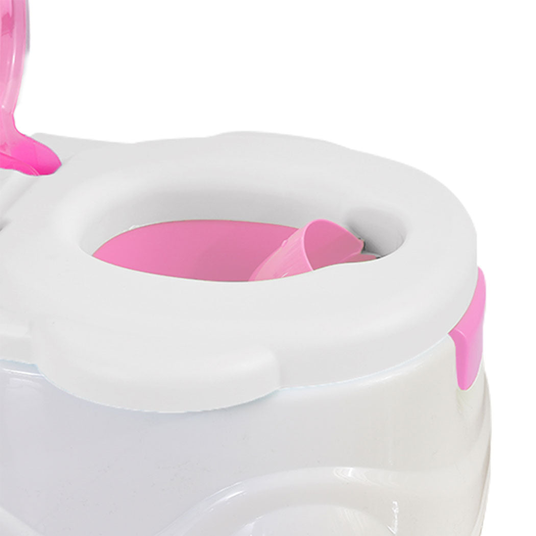 Kids Potty Seat Trainer Safety Pink