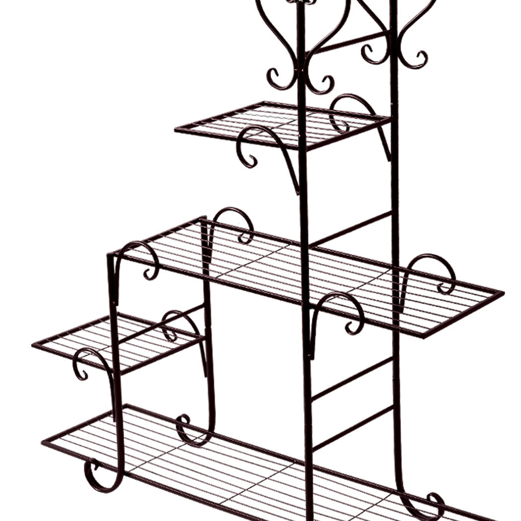 Plant Stand Outdoor Indoor Metal - Bronze