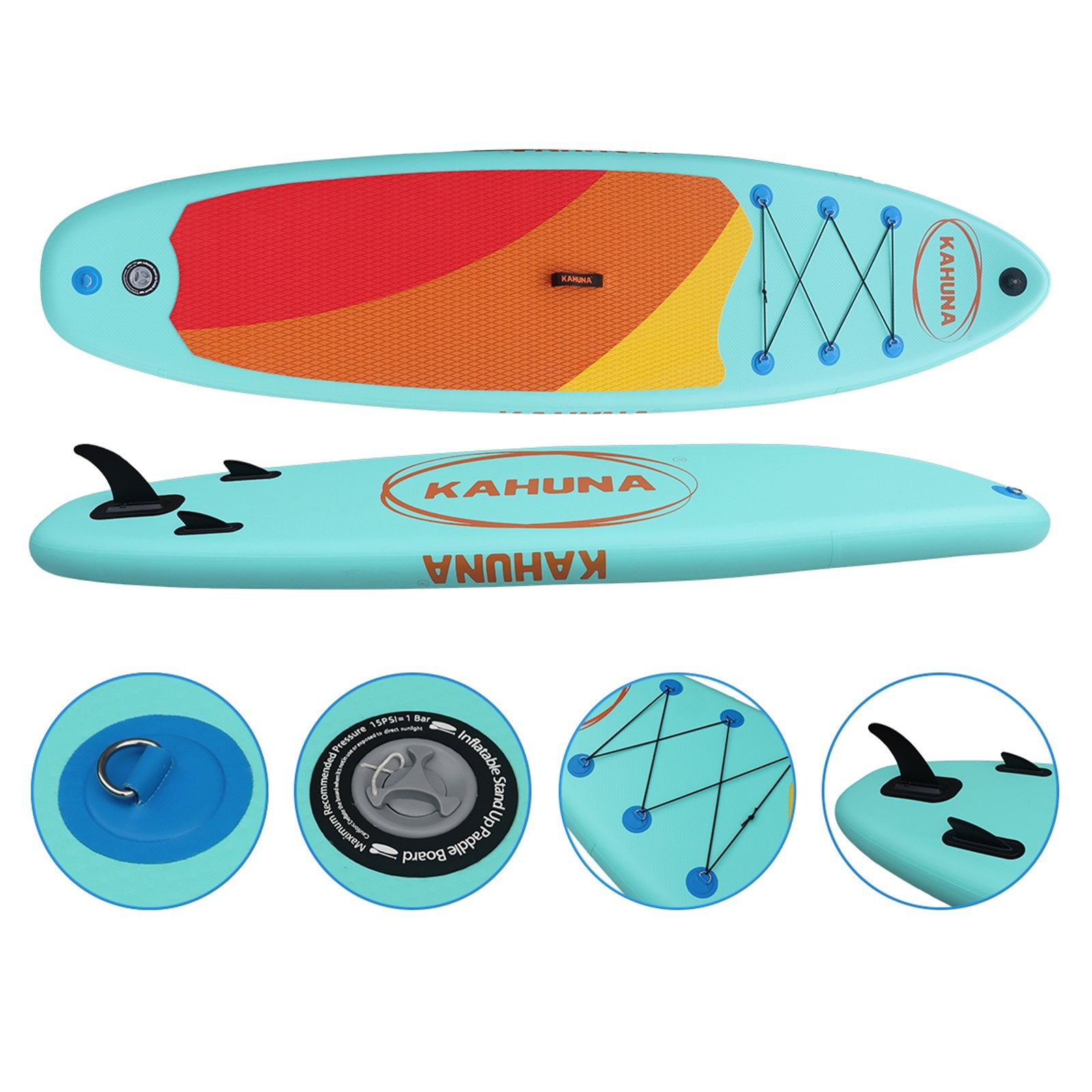 Inflatable Stand Up Paddle Board 10ft6in iSUP Accessories